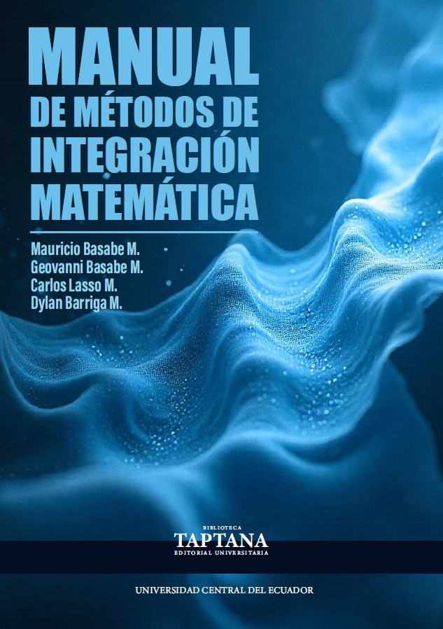 Portada Manual de Métodos de Integración Matemática